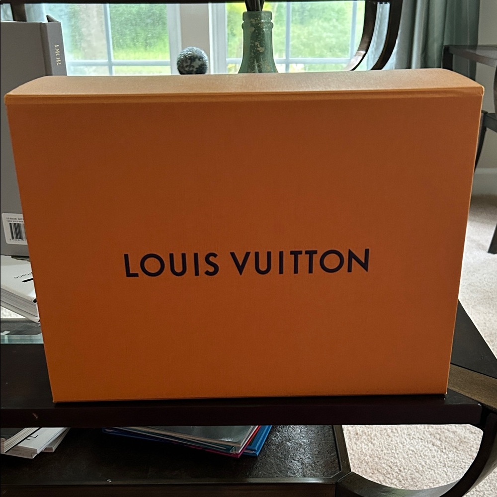 Louis Vuitton Signature Orange Box H” 10 x W 13”